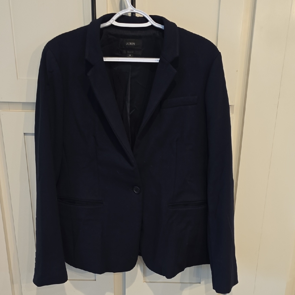 J. Crew Midnight Blue Suit Jacket